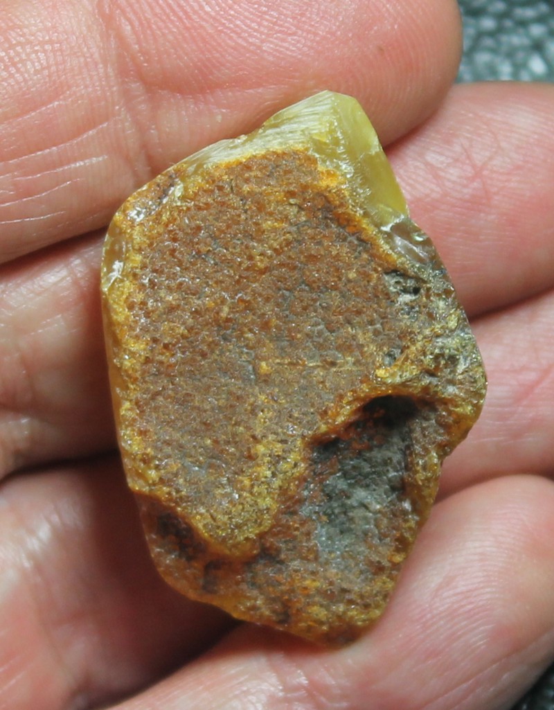 rougt Baltic amber