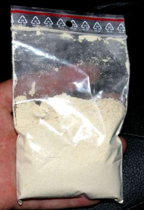 Baltic amber powder
